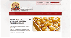 Desktop Screenshot of eatsunrisedonuts.com